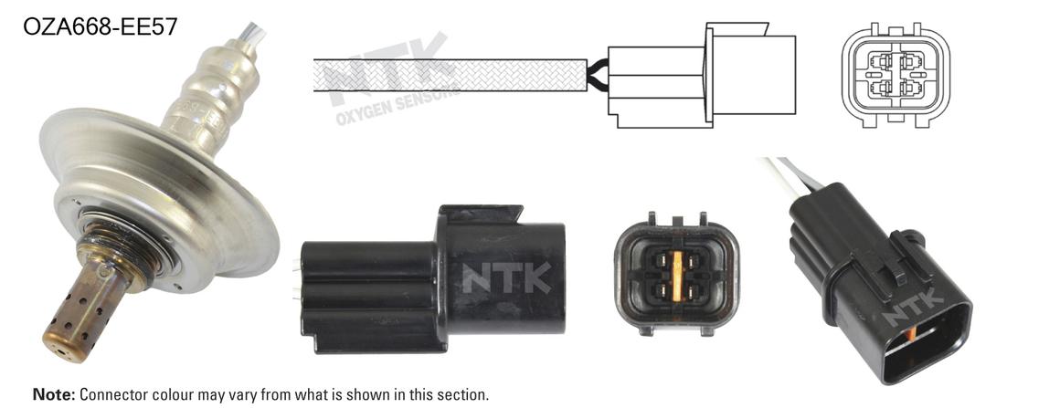 NTK Oxygen Lambda Sensor OZA668-EE57