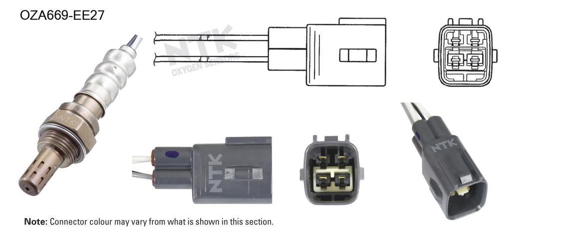 NTK Oxygen Lambda Sensor OZA669-EE27