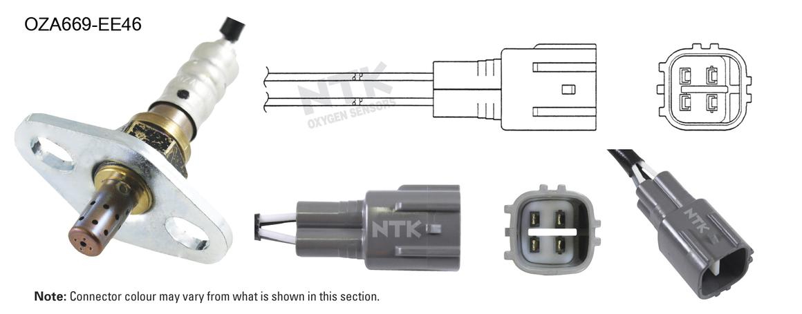 NTK Oxygen Lambda Sensor OZA669-EE46