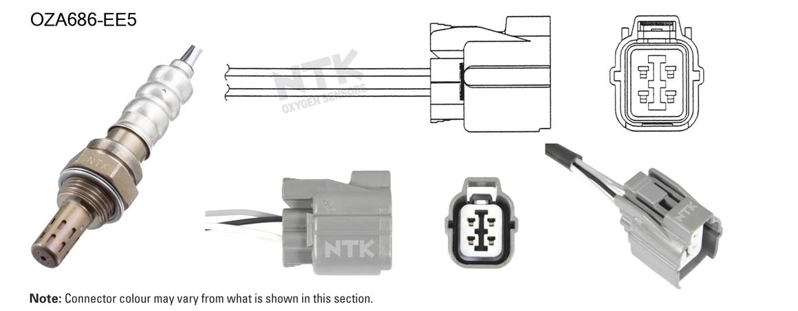 NTK Oxygen Lambda Sensor OZA686-EE5