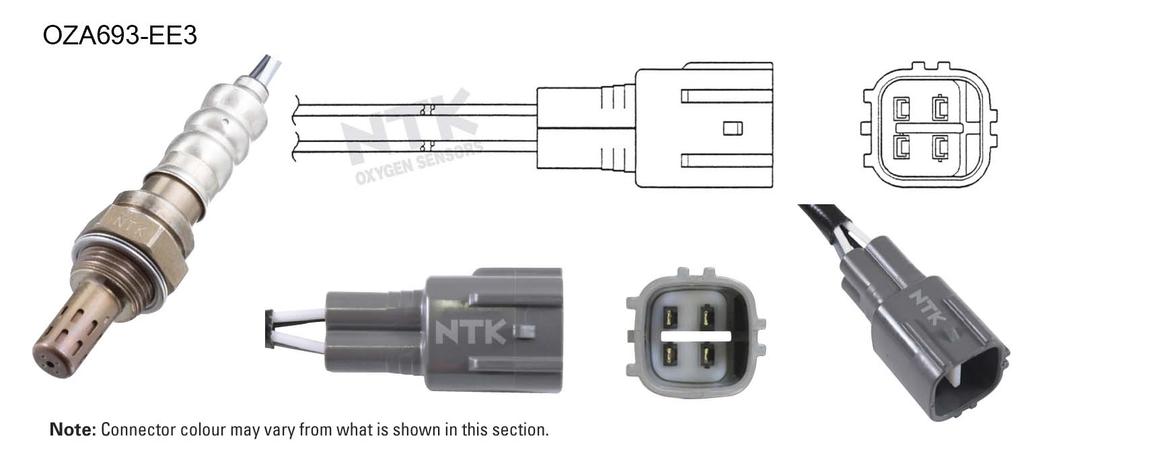 NTK Oxygen Lambda Sensor OZA693-EE3