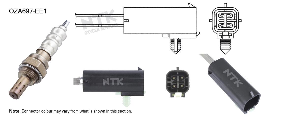 NTK Oxygen Lambda Sensor OZA697-EE1