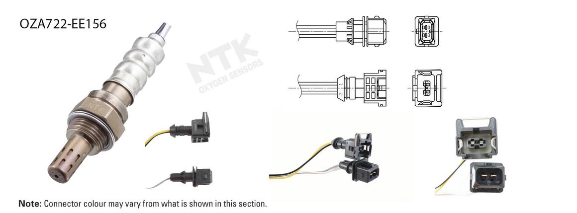 NTK Oxygen Lambda Sensor OZA722-EE156