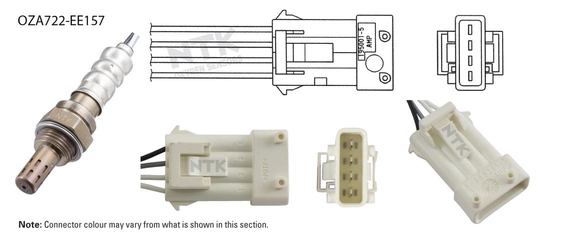 NTK Oxygen Lambda Sensor OZA722-EE157