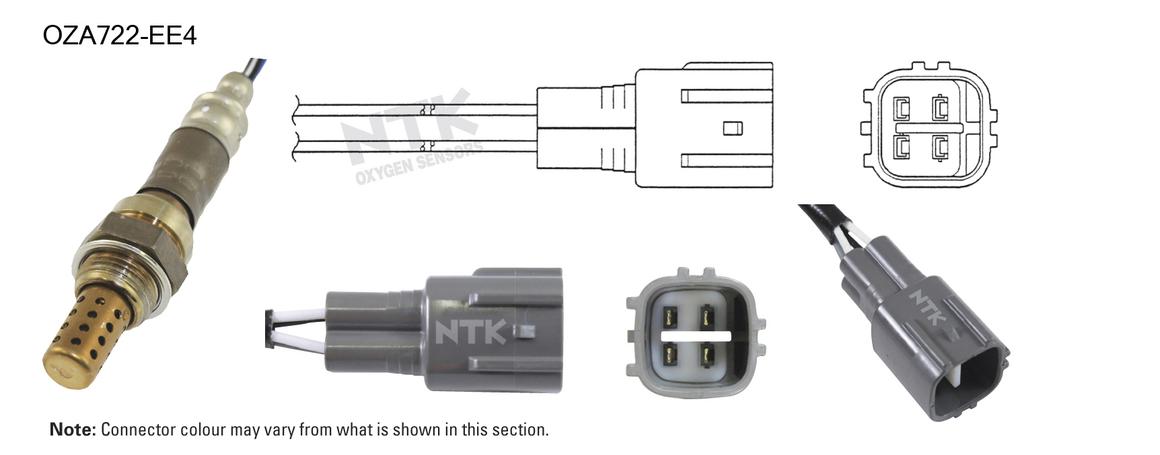 NTK Oxygen Lambda Sensor OZA722-EE4