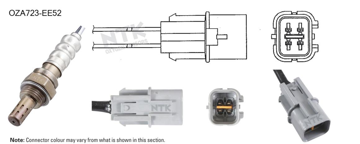 NTK Oxygen Lambda Sensor OZA723-EE52
