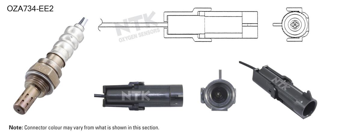 NTK Oxygen Lambda Sensor OZA734-EE2