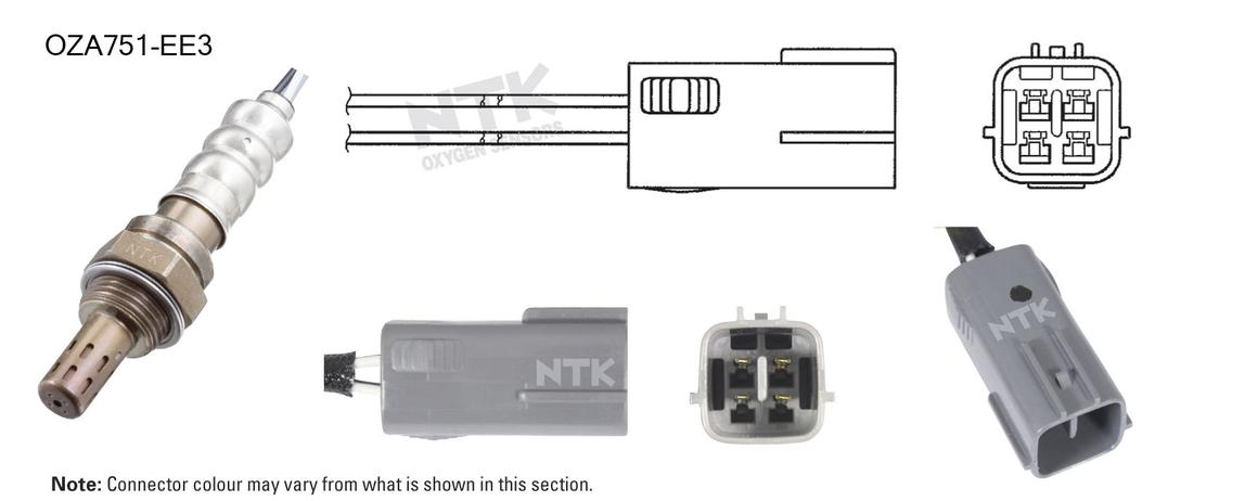 NTK Oxygen Lambda Sensor OZA751-EE3