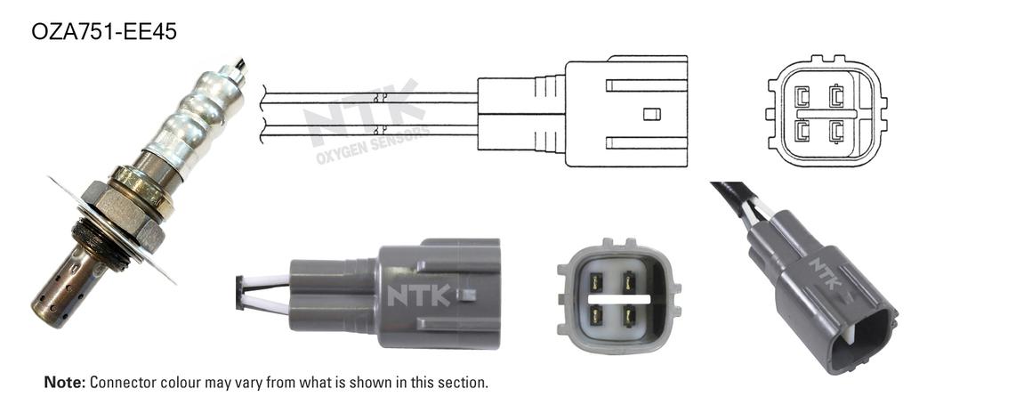 NTK Oxygen Lambda Sensor OZA751-EE45