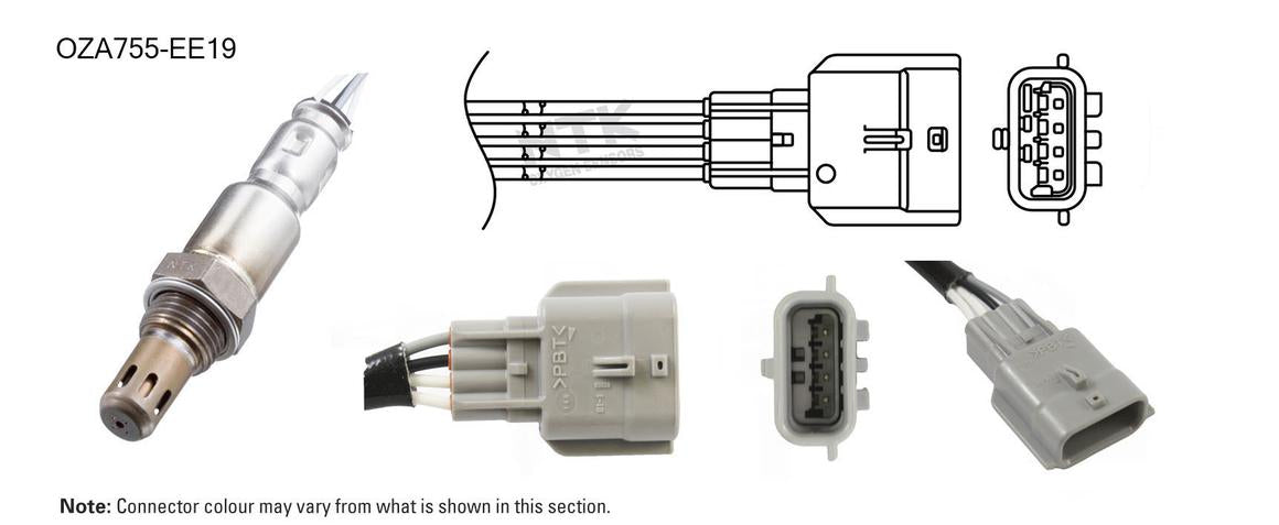 NTK Oxygen Lambda Sensor OZA755-EE19