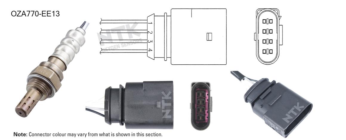 NTK Oxygen Lambda Sensor OZA770-EE13