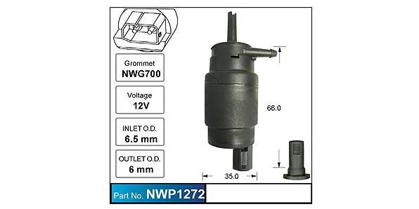 NICE Products Windscreen Washer Pump 12V NWP1272