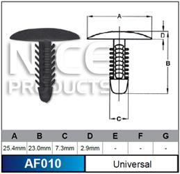 NICE Fastener AF010