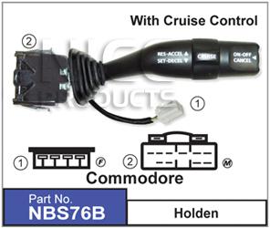 NICE Indicator Switch w/ Cruise Control NBS76B