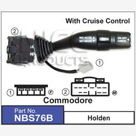 NICE Indicator Switch w/ Cruise Control NBS76B