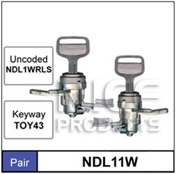 NICE Door Lock Set NDL11W