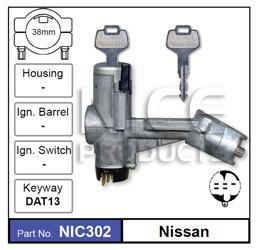 NICE Ignition Switch NIC302