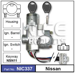 NICE Ignition Switch NIC337