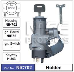 NICE Ignition Switch NIC702