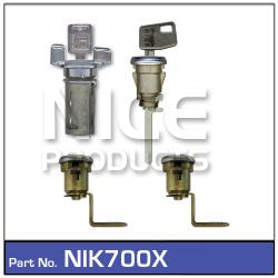 NICE Complete Lock Set NIK700X