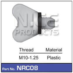 NICE Drain Plug M10x1.25 Plastic NRC08