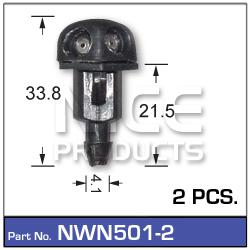 NICE Windscreen Washer Jet (Pair) NWN501-2