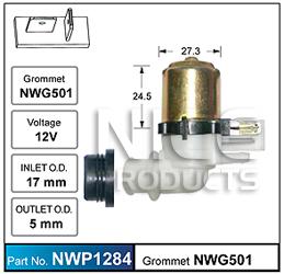 NICE Windscreen Washer Pump NWP1284
