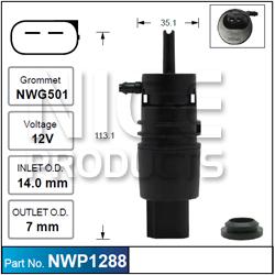 NICE Windscreen Washer Pump NWP1288
