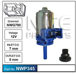 NICE Windscreen Washer Pump NWP345