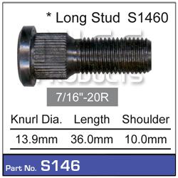 NICE Wheel Stud 7/16" 36mm S146