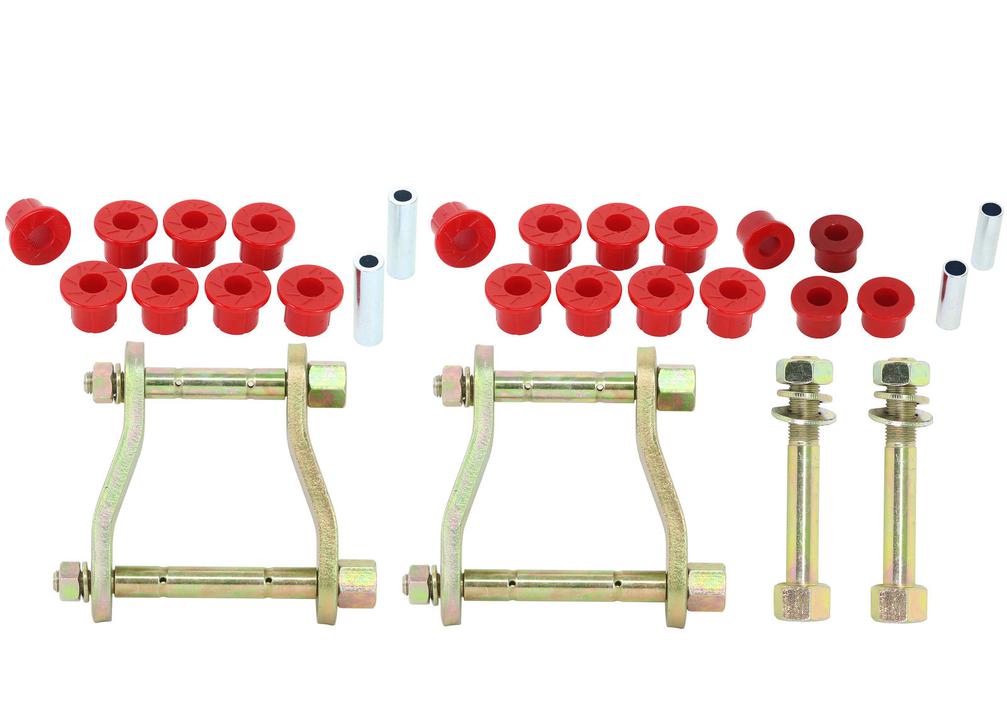 Nolathane Shackle And Pin Kit Rear Spring Bushing And Greaseable NEK39