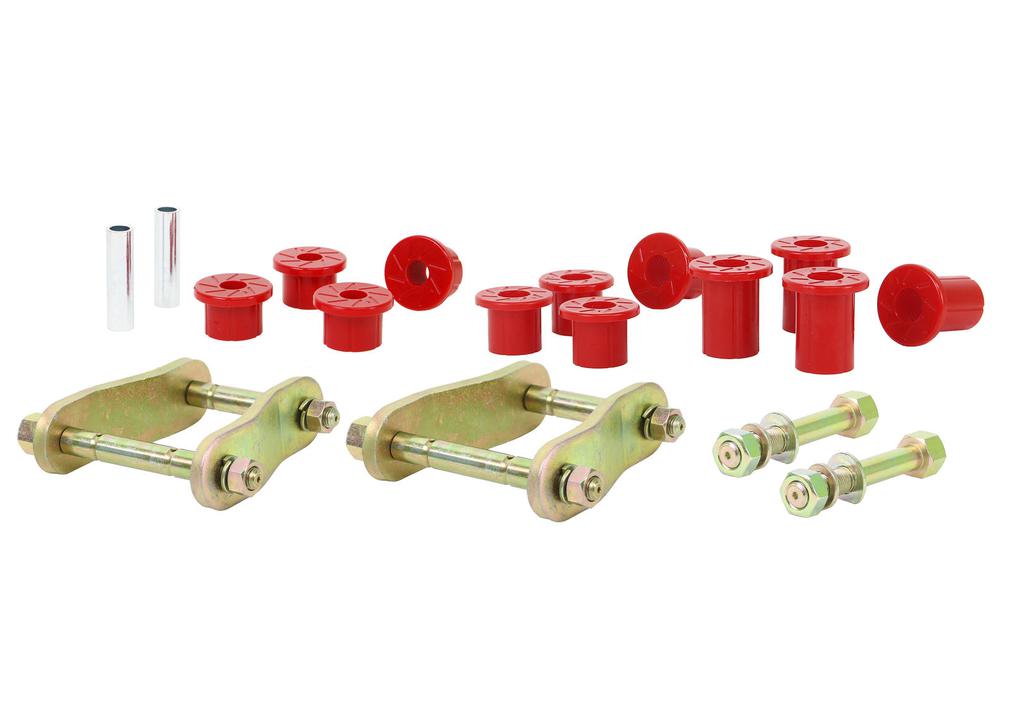 Nolathane Shackle And Pin Kit Rear Spring Bushing And Greaseable NEK48