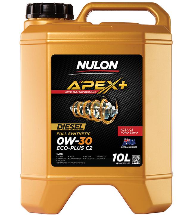 Nulon APEX+ 0W-30 Performance C2 Engine Oil 10L Full Synthetic APX0W30C2-10