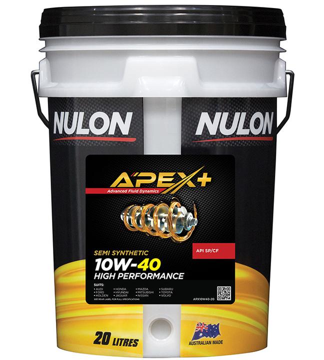 Nulon APEX+ 10W-40 Long Life Performance Engine Oil 20L Semi Synthetic APX10W40-20