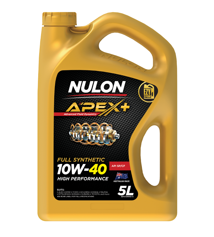 Nulon APEX+ 10W-40 Long Life Performance Engine Oil 5L Semi Synthetic APX10W40-5
