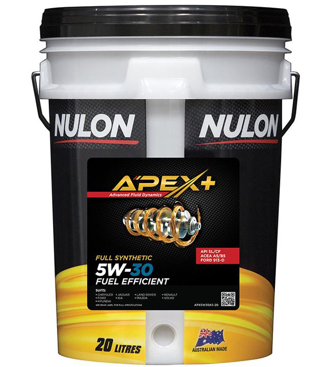 Nulon APEX+ 5W-30 Fuel Efficient Engine Oil 20L Full Synthetic APX5W30A5-20
