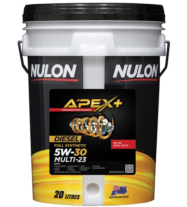 Nulon APEX+ 5W-30 Multi-23 Engine Oil 20L Full Synthetic APX5W30C23-20