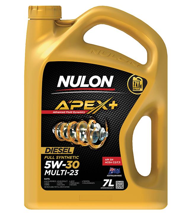 Nulon APEX+ 5W-30 Multi-23 Engine Oil 7L Full Synthetic APX5W30C23-7