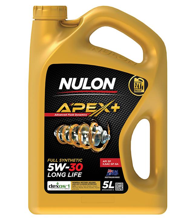 Nulon APEX+ 5W-30 Long Life Engine Oil 5L Full Synthetic APX5W30D1-5
