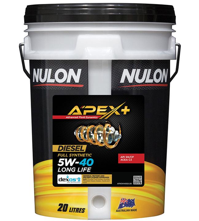 Nulon APEX+ 5W-40 Long Life Engine Oil 20L Full Synthetic APX5W40D2-20