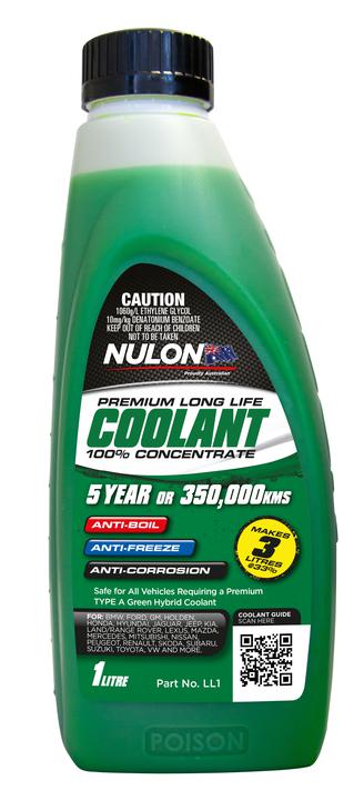 Nulon Coolant Green Long Life Concentrate 1L