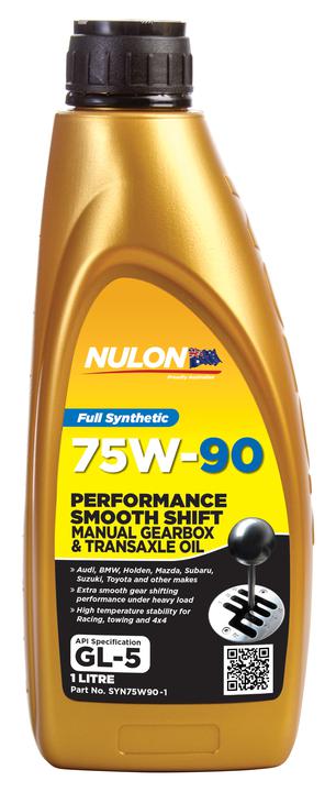 Nulon Full Synthetic Gearbox and Transaxle 75W90 1L