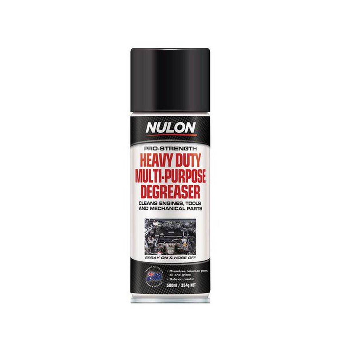 Nulon Pro-Strength Heavy Duty Multi-Purpose Degreaser Aerosol Spray 500ml