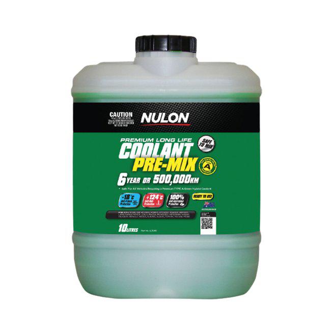Nulon Coolant Green Long Life Pre-mix 10L
