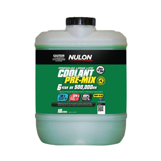 Nulon Coolant Green Long Life Pre-mix 10L