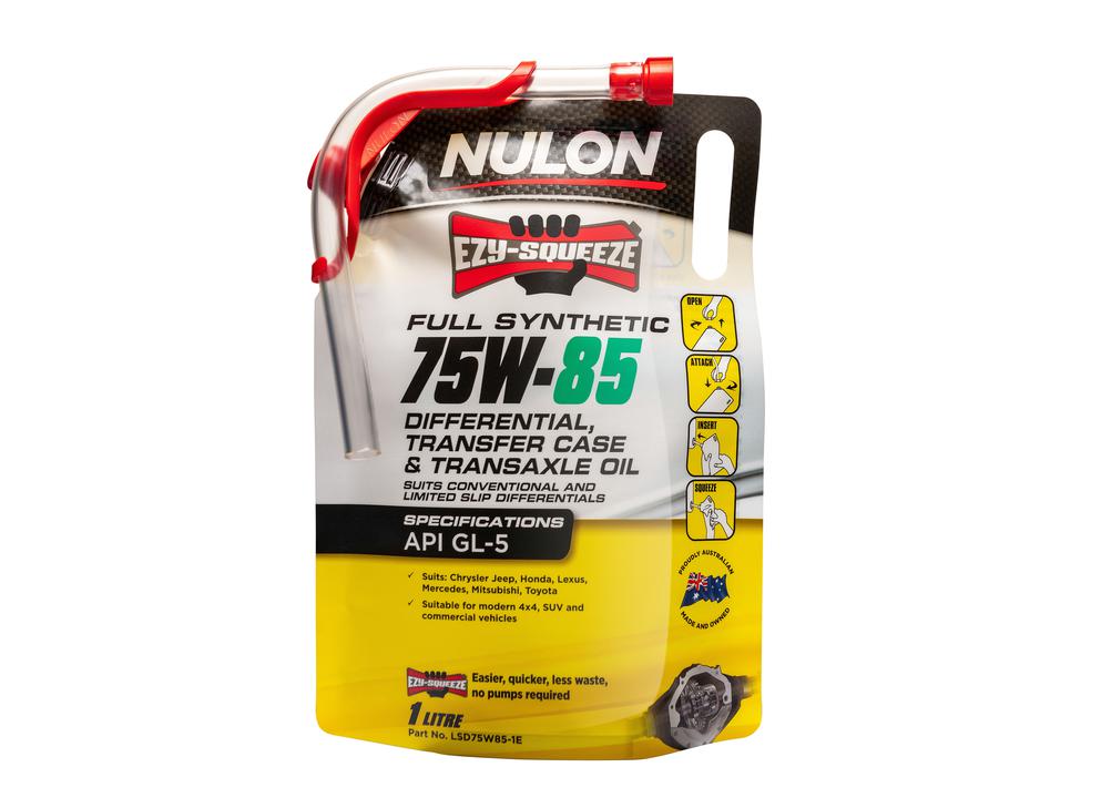 Nulon EZY-SQUEEZE Full Synthetic 75W-85 Limited Slip Diff Oil 1L