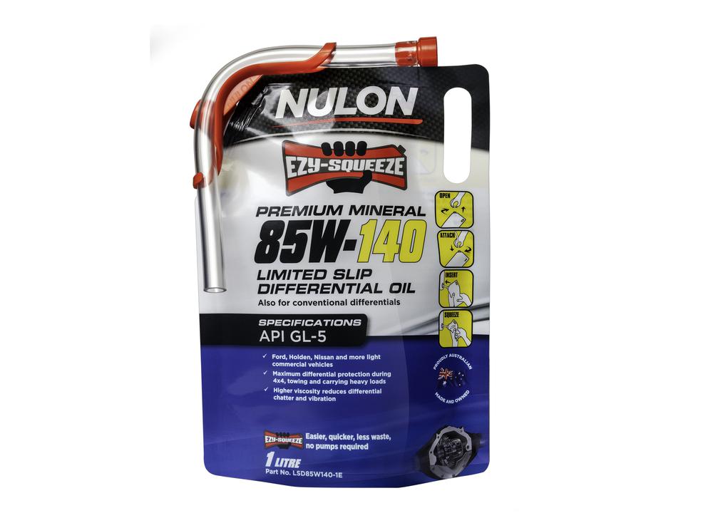 Nulon EZY-SQUEEZE 85W-140 Limited Slip Diff Oil 1L