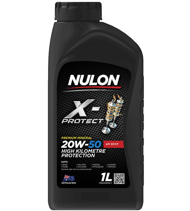 Nulon X-PROTECT 20W-50 High Kilometre Protection Engine Oil 1L Mineral PRO20W50-1