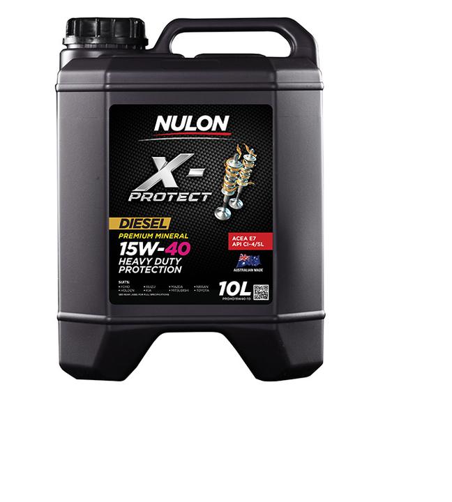 Nulon X-PROTECT 15W-40 Heavy Duty Protection Engine Oil 10L Mineral PROHD15W40-10