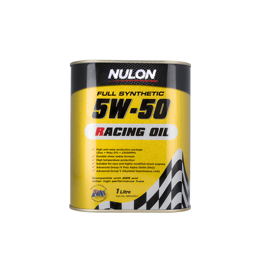 Nulon Racing Oil Full Synthetic 5W-50 1L NR5W50-1